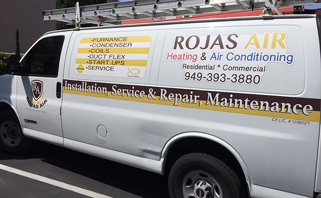 Rojas Air - HVAC (Heating Ventilation Air Conditioning) repair company in Santa Ana.