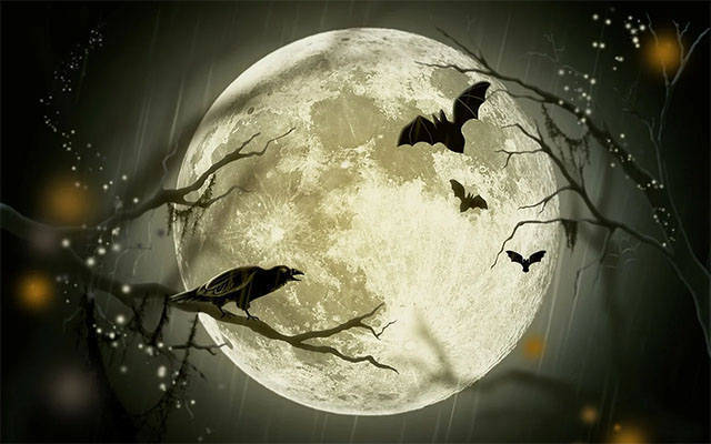 Blue Moon on Halloween 2020