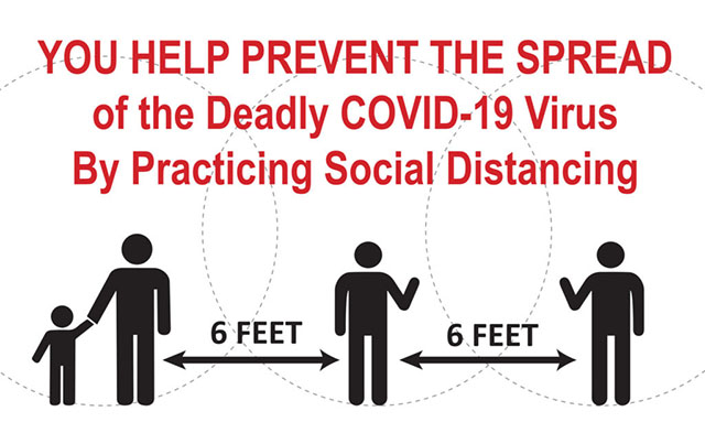 Living with the COVID-19 virus.