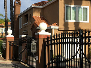 Lake Forest Shores is a gated community.