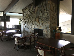 This is an image of the upstairs lounge.